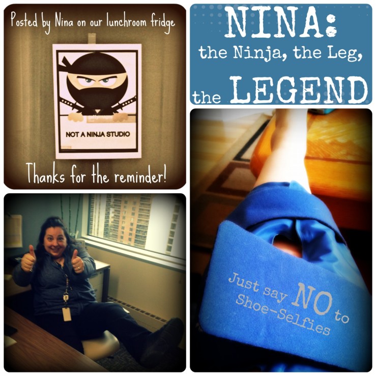 Nina: the Ninja, the Leg, the LEGEND